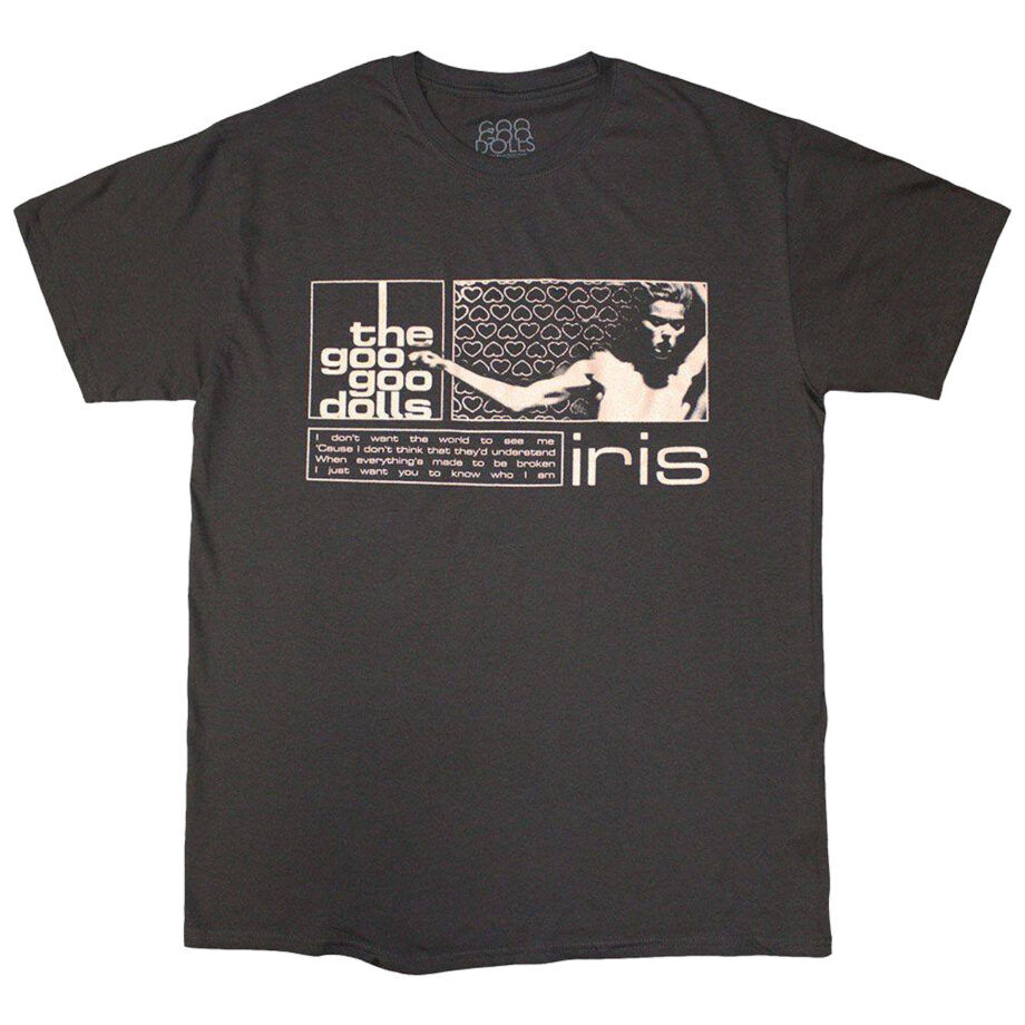 Goo goo dolls iris tshirt (ro, grey)