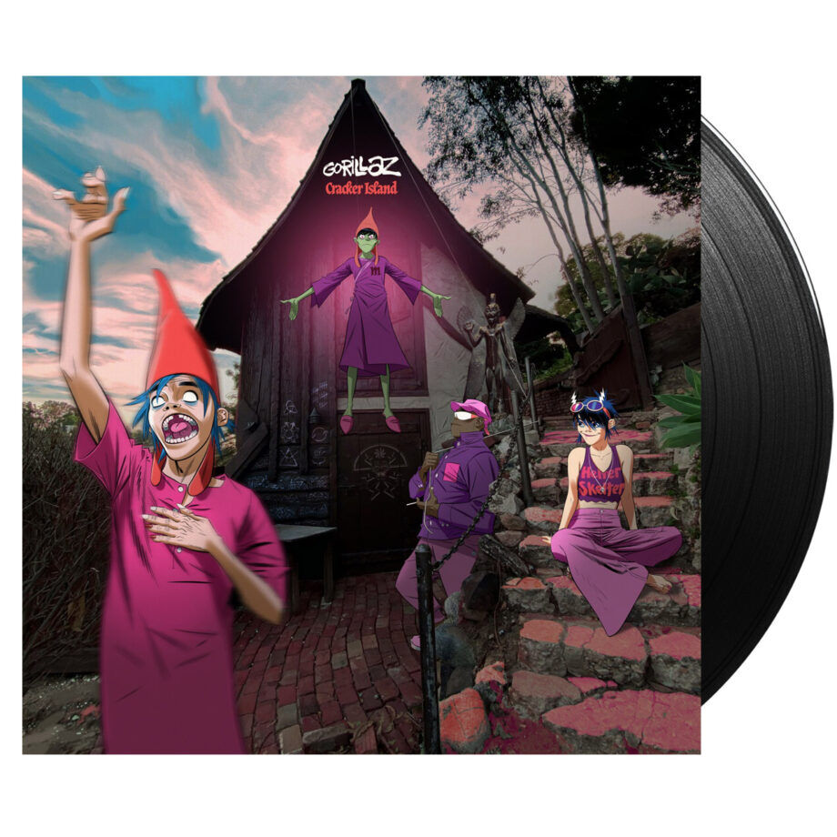 Gorillaz cracker island vinyl (black, 1lp)