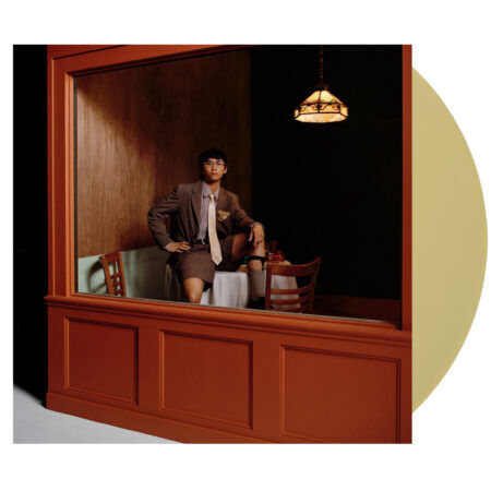 Grentperez backflips in a restaurant vinyl (custard, 1lp)