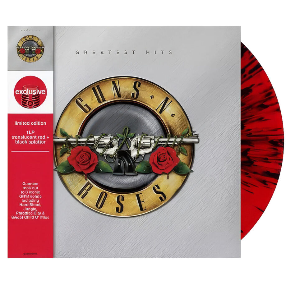Guns and roses greatest hits vinyl (target, black red, 1lp) us