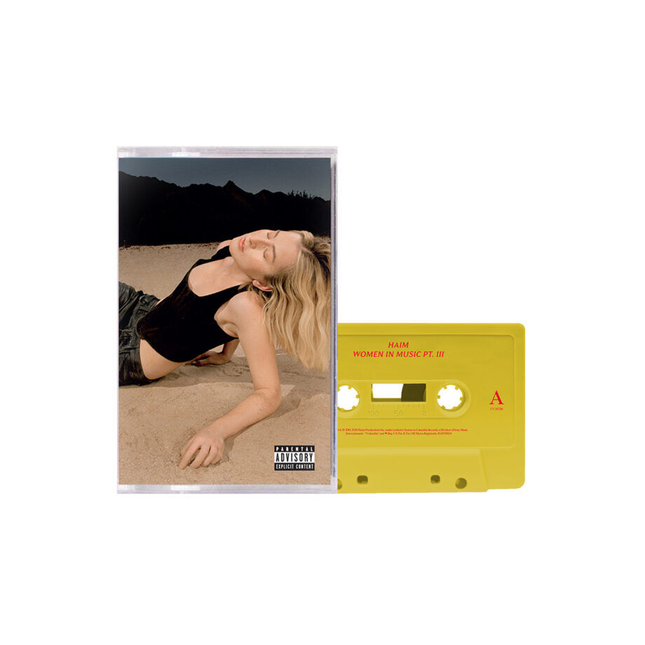 Haim women in music pt. iii alana cover cassette (orange, jewel case)