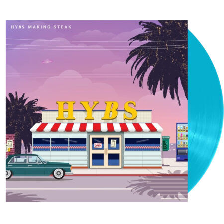 Hybs making steak blue vinyl