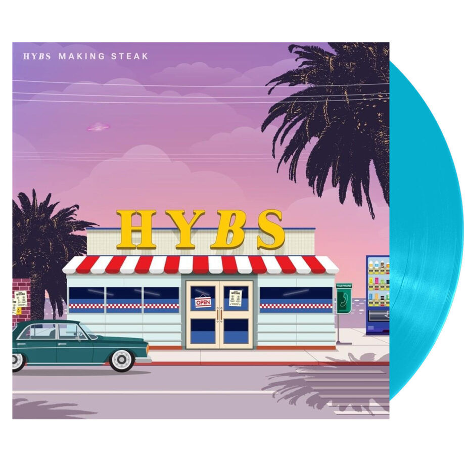 Hybs making steak blue vinyl