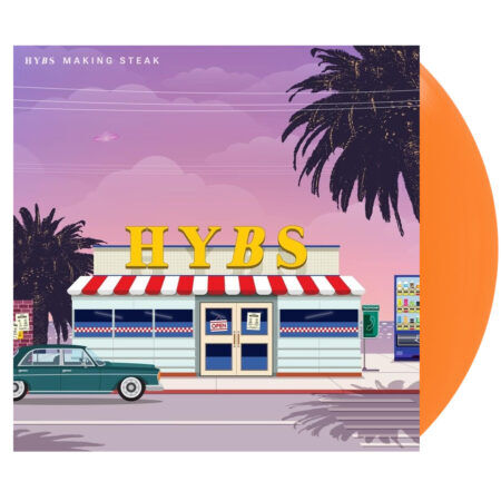 Hybs making steak orange vinyl