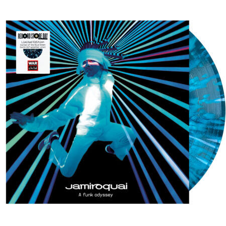 Jamiroquai a funk odyssey vinyl (rsd, blue green splatter, 2lp)