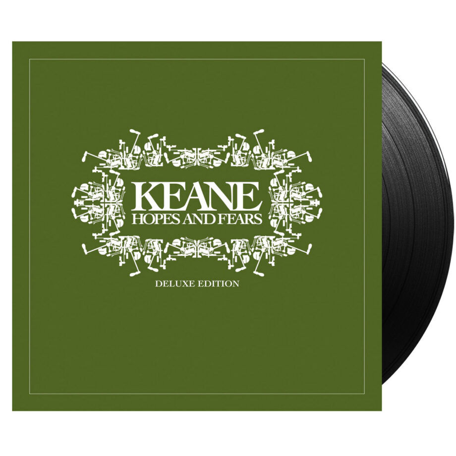 Keane hopes and fears vinyl, cover dent (black, 1lp)