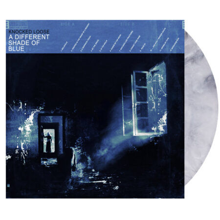 Knocked loose a different shade of blue vinyl (bleach marble, 1lp)