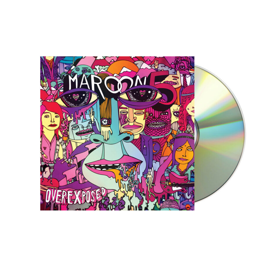 Maroon 5 overexposed cd (jewel case)