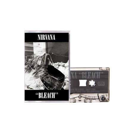 Nirvana bleach cassette (clear)