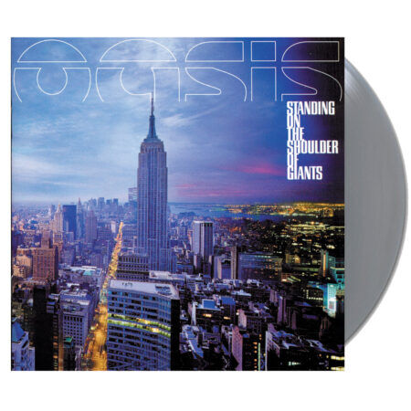 Oasis standing on the shoulder of giants (25th anniversary) vinyl (silver, 1lp)