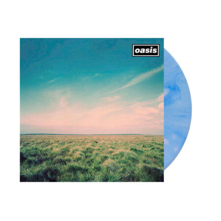 Oasis whatever (30th anniversary) vinyl (blue pink splatter, 7inch)