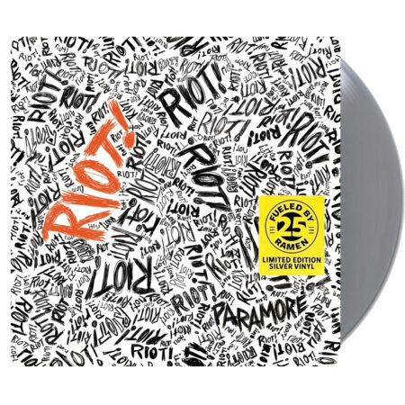 Paramore riot vinyl (silver, 1lp)