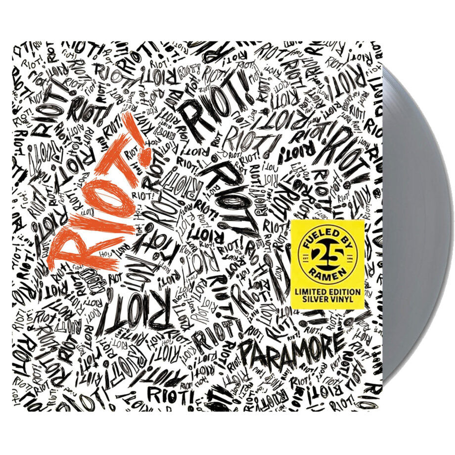 Paramore riot vinyl (silver, 1lp)