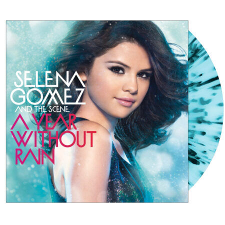 Selena gomez a year without rain vinyl (blue black splatter, 1lp)