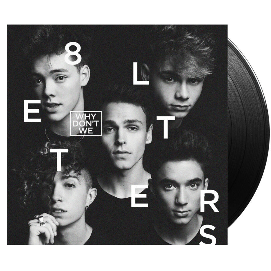 Why don't we 8 letters vinyl (black, 1lp) us