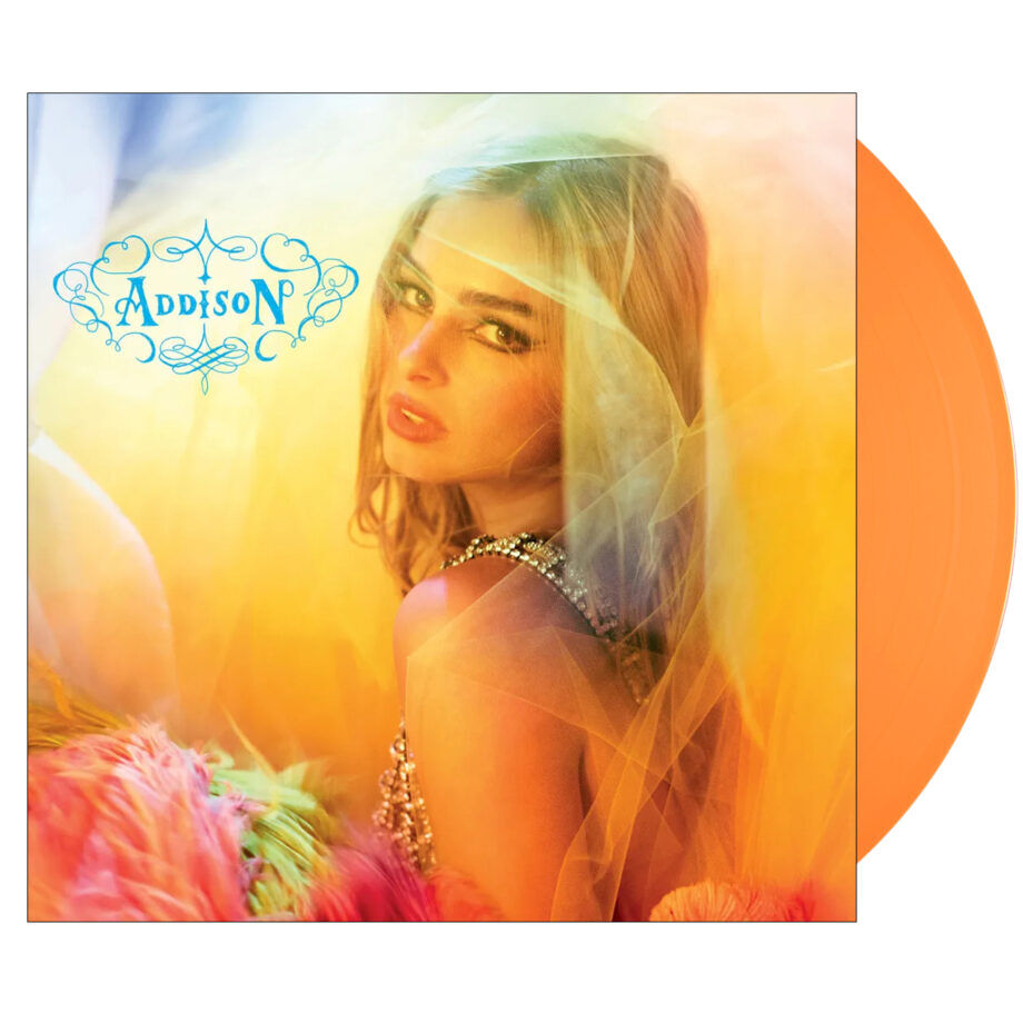 Addison rae addison vinyl (spotify, tangerine, 1lp)
