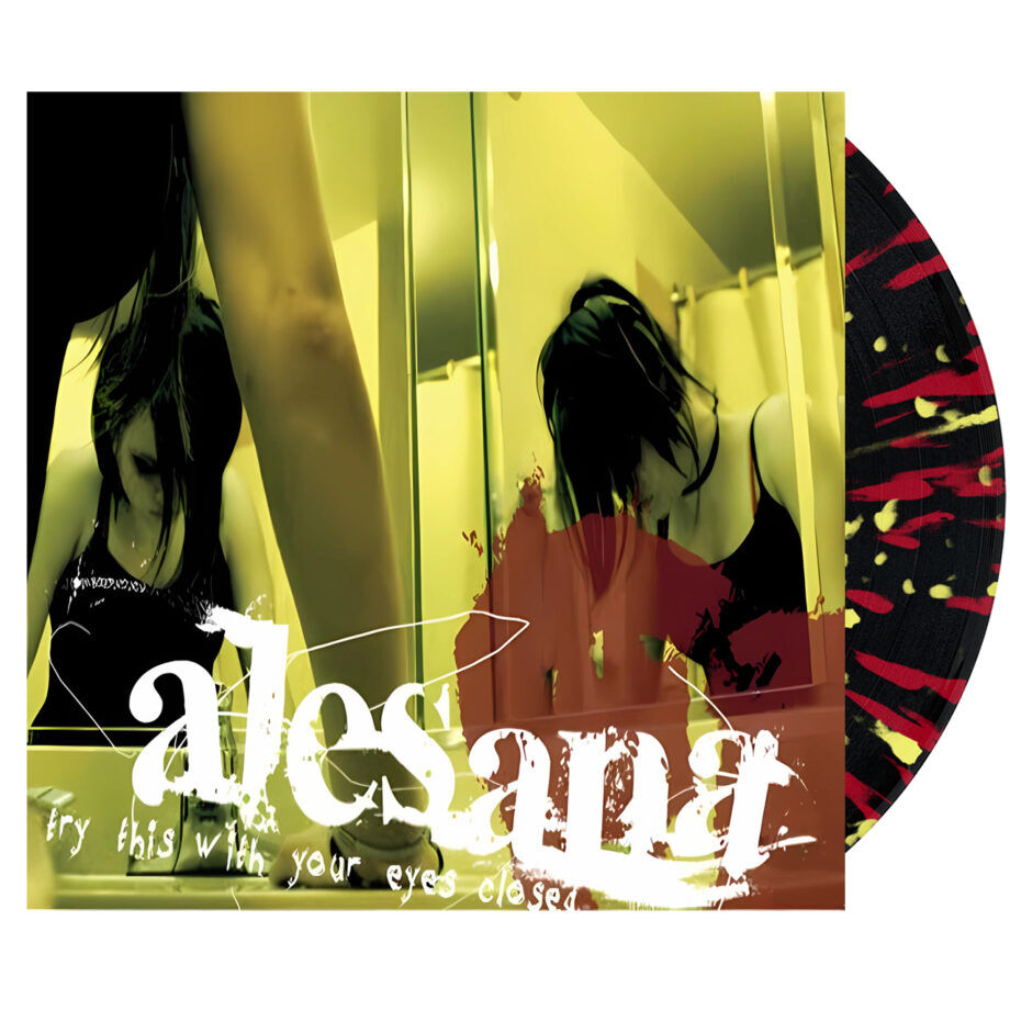 Alesana try this with your eyes closed vinyl (red yellow splatter, 1lp)