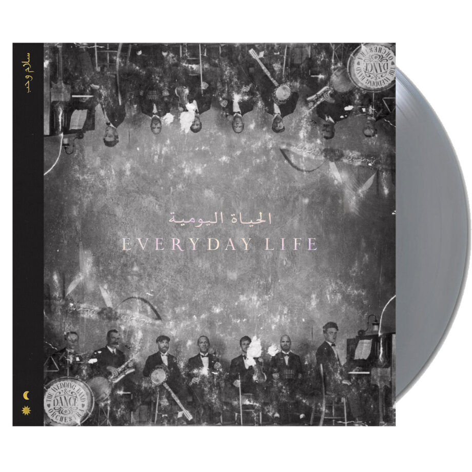 Coldplay everyday life vinyl (silver, 2lp)