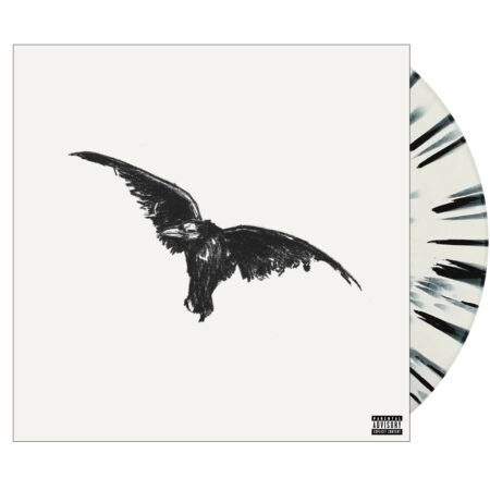 Conan gray kid krow, decomposed (5th year anniversary) vinyl (white black splatter, 1lp)