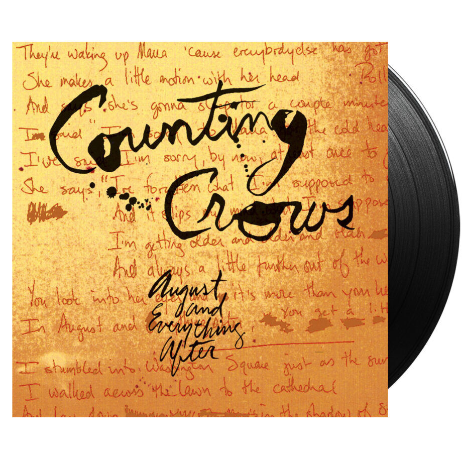 Counting crows august and everything after vinyl (black, 2lp)