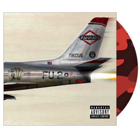 Eminem kamikaze vinyl (red camouflage, 1lp)