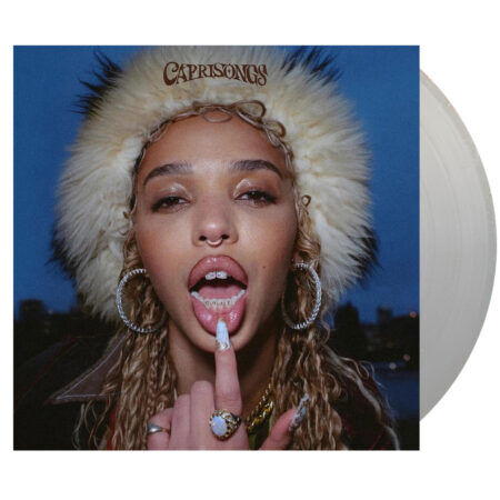 Fka twigs caprisongs vinyl, cover dent (uo, clear glitter, 1lp)
