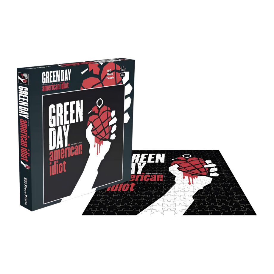Green day american idiot (500 piece jigsaw puzzle) accessory