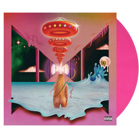 Kesha rainbow vinyl, cover dent (uo, dream pop, 2lp)
