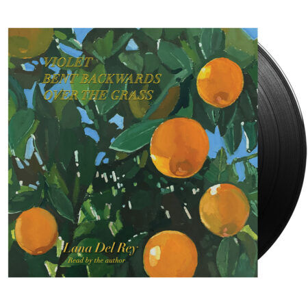 Lana del rey violet bent backwards over the grass vinyl, cover dent (black, 1lp)