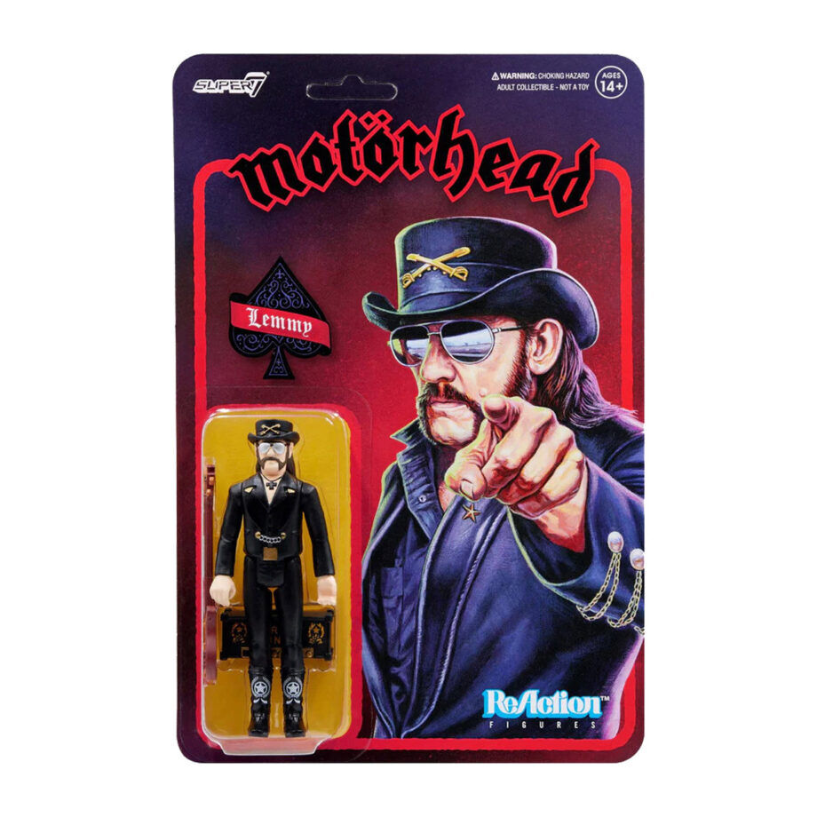 Motorhead lemmy (modern cowboy) super7 action figure toy