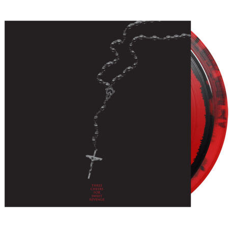 My chemical romance three cheers for sweet revenge (deluxe edition) vinyl (indie, red black corona, 2lp)