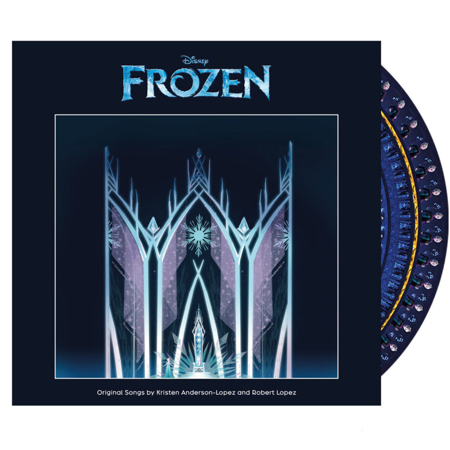 Ost disney frozen soundtrack (deluxe) vinyl (zoetrope, 2lp)