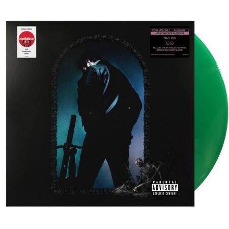 Post malone hollywood's bleeding vinyl (target, green, 2lp)