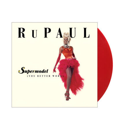 Rupaul supermodel (you better work) vinyl (uo, ruby, 7inch)