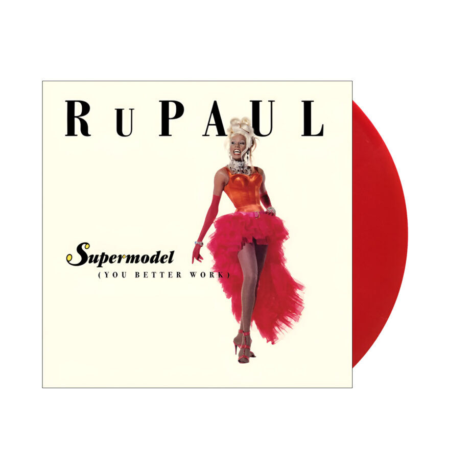 Rupaul supermodel (you better work) vinyl (uo, ruby, 7inch)