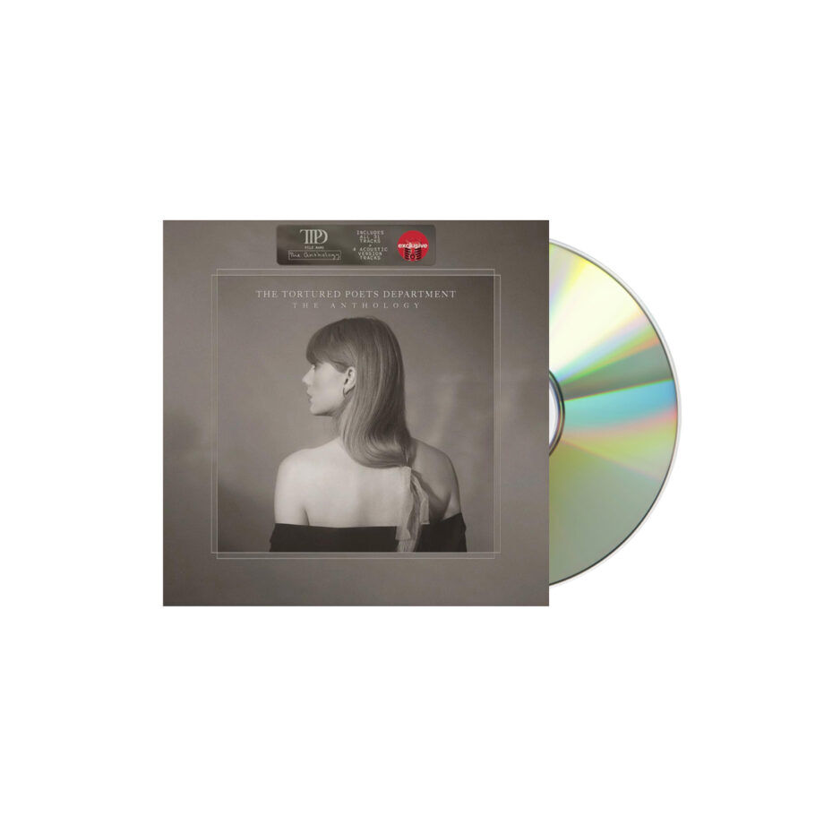 Taylor swift the tortured poets department the anthology cd, case dent (target, jewel case)