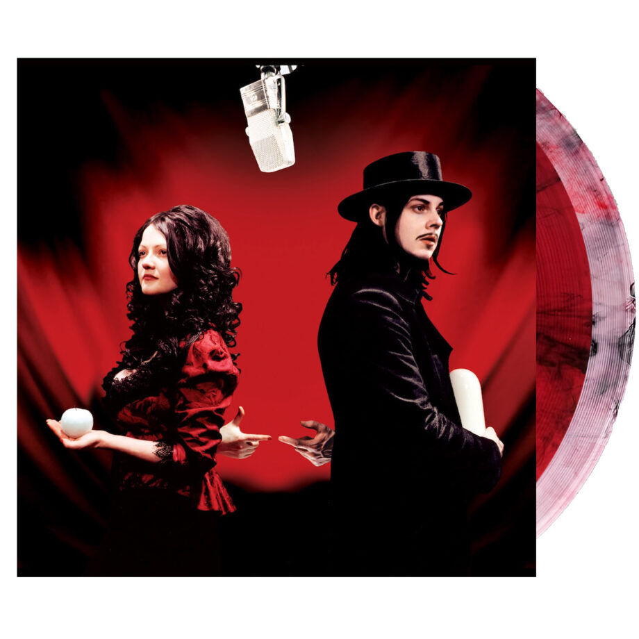 The white stripes get behind me satan (20th anniversary edition) vinyl (red clear marble, 2lp)