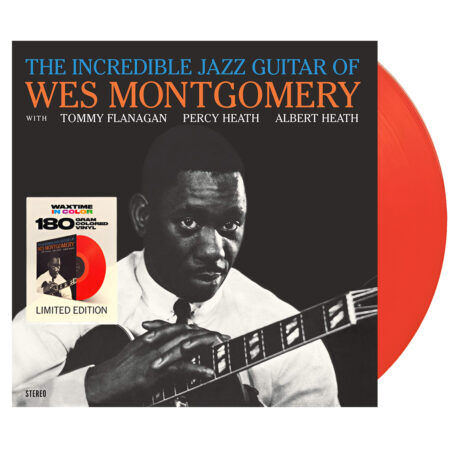 Wes montgomery the incredible jazz guitar of wes montgomery vinyl (red, 1lp)