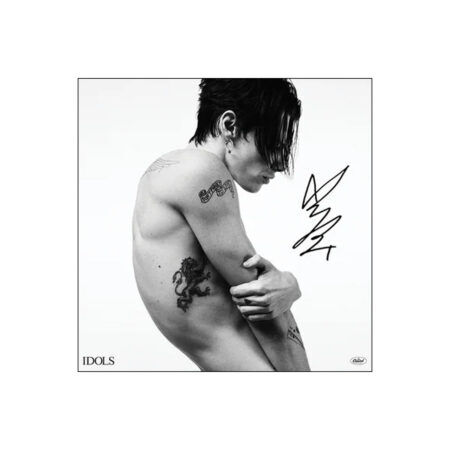 Yungblud idols vinyl, signed (indie, silver, 1lp) (signed card)