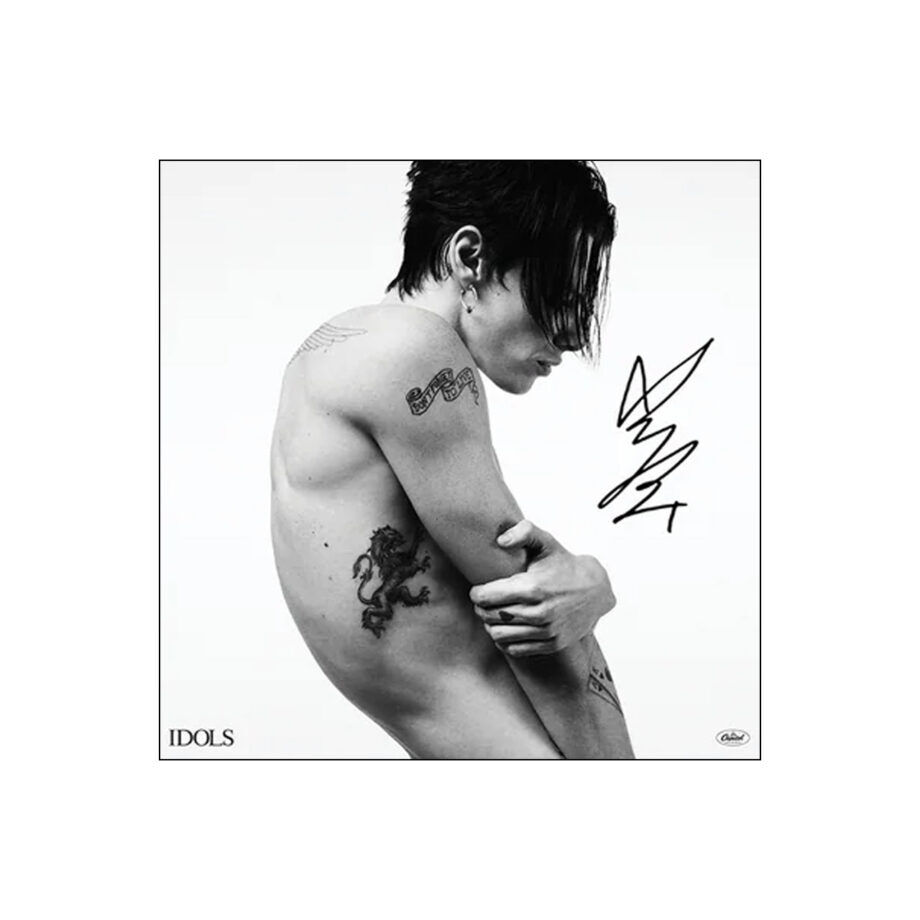 Yungblud idols vinyl, signed (indie, silver, 1lp) (signed card)
