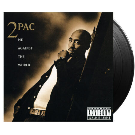 2pac me against the world vinyl (black, 2lp)