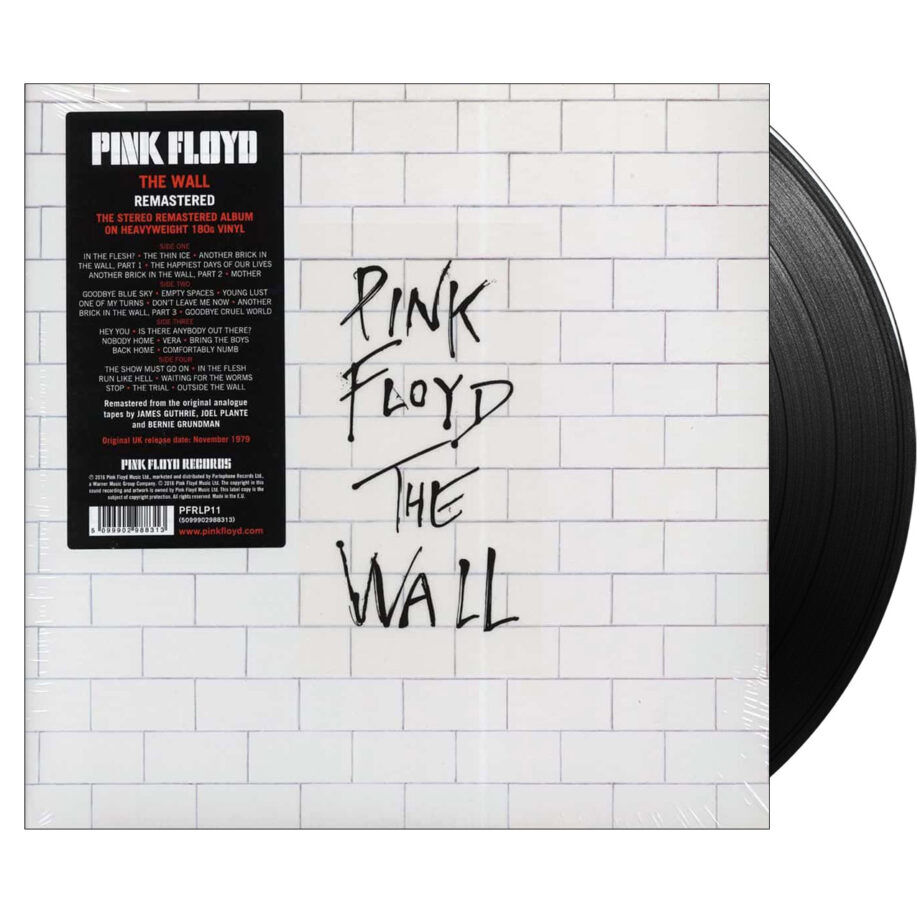 Pink floyd the wall vinyl (black, 2lp)